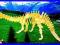 PRZESTRZENNE puzzle 3D BRACHIOSAUR dinozaur 20688