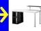 * IKEA * VIKA AMON STÓŁ BIURKO PRACOWNIA