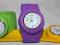 ZEGARKI JELLY WATCH, ZEGAREK ZACISKOWY JELLY