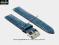 pasek do zegarka 18 mm DILOY P262.18.5 NIEBIESKI