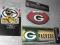 3 Magnesy NFL Green Bay Packers z USA
