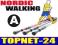 1 KIJ NORDIC WALKING KIJKI KIJE TREKKING + GRATISY