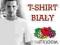 FRUIT OF THE LOOM : T-SHIRT BIAŁY NAJGRUBSZY - L