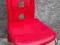 Krzesło H-66 czerwone SIGNAL OUTLET MEBLOWY MDBIM