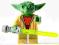 LEGO STAR WARS FIGURKA YODA Removed Key + MIECZ