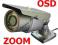 Kamera kolor CCTV 1/3''Sony EFFIO CCD  ZOOM  IR