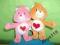 Dwa milutkie misie - Walentynki, Care Bears- 20 cm