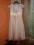 Suknia eqru - dziewczynka 134-140 cm