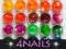 4nails FARBKI Akrylowe DUŻE 5ml - Idealne WZORKI