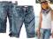 H&M SPODNIE JEANS CAPRI__140 wyprzedaż