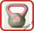 Hantla winylowa INSPORTLINE KETTLEBELL 2kg NOWOŚĆ