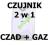 CZUJNIK 2W1 CZADU GAZU CABLETECH 230V CZAD GAZ