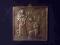 Błogosławi - ikona z mosiądzu - 1961 r. sygnowana!