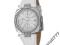 DKNY NY4909 Zegarek damski z bialym paskiem.