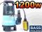 POMPA DO WODY BRUDNEJ I CZYSTEJ Z PŁYWAKIEM 1200W