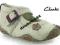 CLARKS balerinki SKORA kwiatki ROZ 18,5