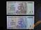 Zestaw Banknotów Zimbabwe 50 TRILLION 10 BILLION