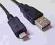 KABEL USB typ A WTYK - USB micro WTYK CZARNY 1,8m