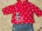 Bluza z kapturkiem Disney Baby - r. 56 czerwona