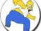 Przypinka SIMPSONOWIE 2 - Homer Simpson + GRATIS