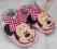 DISNEY by ADIDAS*Cudne buciki z MYSZKĄ MINNIE*3-6m