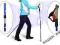 ALUMINIOWE KIJE NORDIC WALKING KOREK KOMPLET