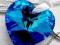 NASZYJNIK SERCE SWAROVSKI HEART + ŁAŃCUSZEK GRATIS