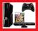 XBOX 360 4GB +KINECT+PAD+12 gier GWARANCJA