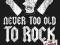 SIMPSONOWIE - NEVER TOO OLD TO ROCK plakat 61x92cm