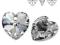 S 6228 Swarovski Serca Heart Crystal CAL 14,4x14