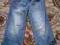 Spodnie jeansowe NEXT (116 cm) pasek w komplecie