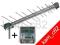 Antena logarytmiczna DVB-T 21-69 wzmacniacz 30 dB