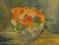 Olej na płótnie 30x40 cm Nasturcje