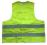 Kamizelka ostrzegawcza-odblaskowa zielona