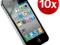 Folia na LCD iPhone 3G  3GS  4G  4GS HURT 10 sztuk