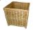 Kosz ladowy z białej wikliny. 30x30x30