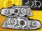 REFLEKTORY AUDI A4 B5 94-98 SOCZEWKI RINGI CHROME