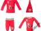 BODY BLUZA SPODENKI CZAPKA 80 Rock PEACE 9-12 m.