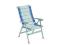 Krzesło/leżak Dukdalf LIMBO biało niebieskie