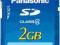 SD 2 GB PANASONIC + 10 SZT CD-R 700MB DYGITEX !