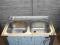 Zlewozmywak gastronomiczny 2 komorowy 1200x600x850