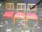 Krzesła ART DECO lata 60 Okazja !!!   3 sztuki