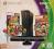 XBOX 360 SLIM 4GB+SENSOR KINECT+32 GRY+KABEL HDMI