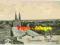 ŻYRARDÓW - Rynek, kamienice, panorama miasta, 1911