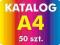 Katalog A4 - 50 szt. - druk