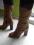 RIVER ISLAND KARMELOWE BOTKI ROZMM. 39