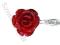 CZERWONA ROZA charms zawieszka Warszawa
