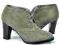 Buty balerinki botki obcas ( bo19 ) c1 Grey 39