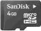 MicroSD 4GB SANDISK ! TANIO ! OKAZJA ! SKLEP!!!!!!