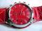 NEW  DIESEL TIME RED SPORTOWY ZEGAREK  Z KLASĄ